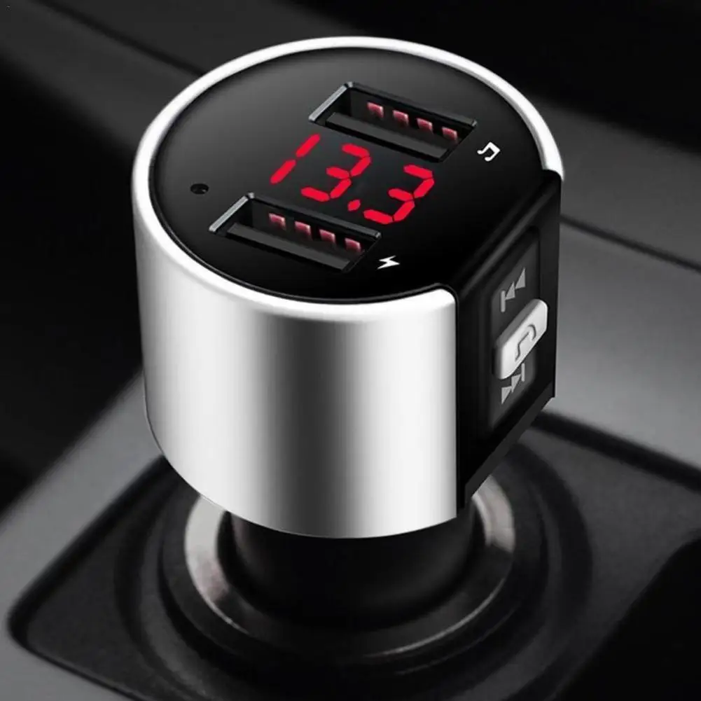 Car Bluetooth 5.0 FM Transmitter Wireless Handsfree Audio Receiver Auto MP3 Player 2.1A Dual USB Fast Charger Car Accessories
Car Bluetooth 5.0 FM Transmitter Wireless Handsfree Audio Receiver Auto MP3 Player 2.1A Dual USB Fast Charger Car Accessories