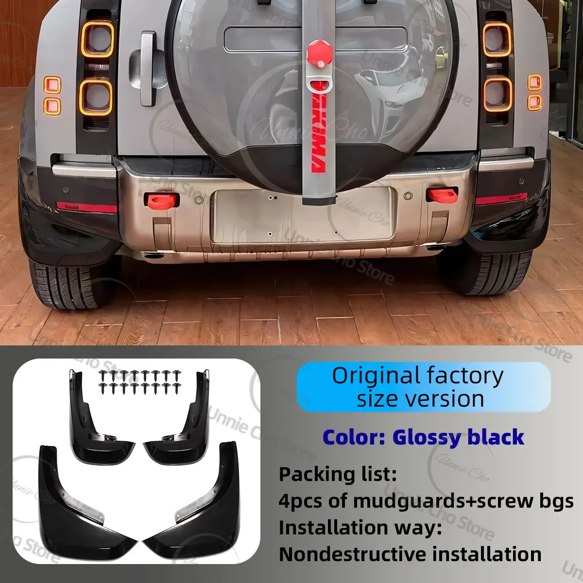 Брызговик для Defender 90 110 L663 2020-2025 без перфорации, автомобильное крыло для Land Rover Defender, аксессуары, брызговики, брызговики
Брызговик для Defender 90 110 L663 2020-2025 без перфорации, автомобильное крыло для Land Rover Defender, аксессуары, брызговики, брызговики