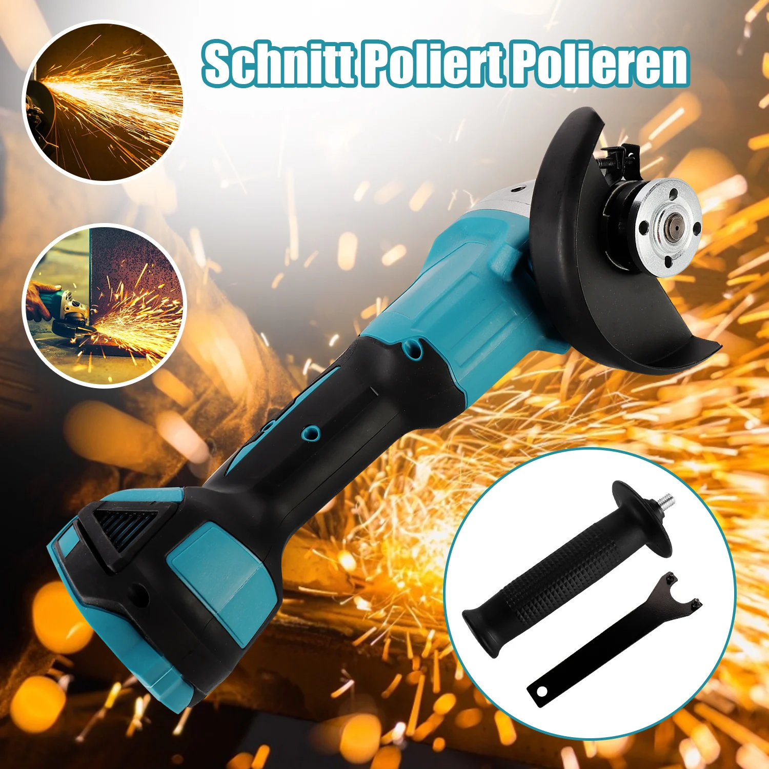 125mm Brushless Angle Grinder Electric Grinding Machine Grinding Tool Mini Polishing Machine For Cutting Diamond Cutting Grinder
125mm Brushless Angle Grinder Electric Grinding Machine Grinding Tool Mini Polishing Machine For Cutting Diamond Cutting Grinder