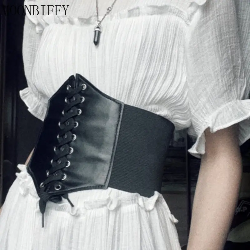 Corset Wide Belts PU Leather Slimming Body Waistband for Women Elastic Waist Belts Cinto Sobretudo Feminin Ceinture Femme Fajas
Corset Wide Belts PU Leather Slimming Body Waistband for Women Elastic Waist Belts Cinto Sobretudo Feminin Ceinture Femme Fajas
