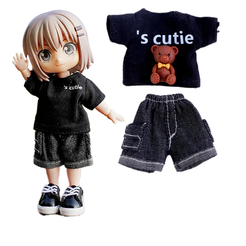 OB11 Baby Clothes Multicolor Back Bear and Rabbit Short Sleeves Style Colors Decorative Accessories Doll Polyester Wool Bjd 1/12
OB11 Baby Clothes Multicolor Back Bear and Rabbit Short Sleeves Style Colors Decorative Accessories Doll Polyester Wool Bjd 1/12