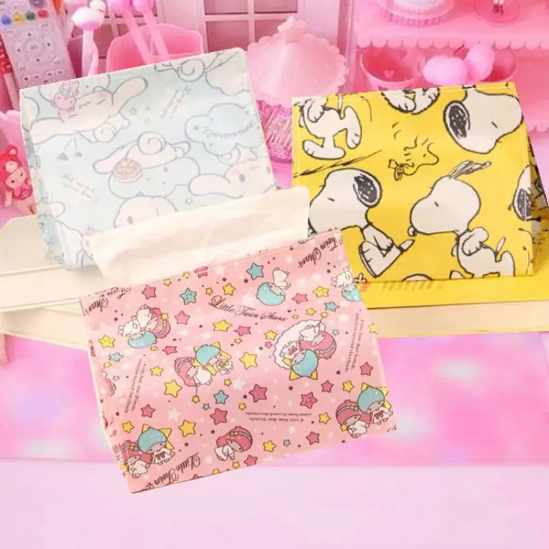 Cute Cartoon Kitty cat My Melody Snoopyed PU Car Desktop Waterproof Paper Towel Cover Paper Towel Box Paper Towel Bag
Cute Cartoon Kitty cat My Melody Snoopyed PU Car Desktop Waterproof Paper Towel Cover Paper Towel Box Paper Towel Bag