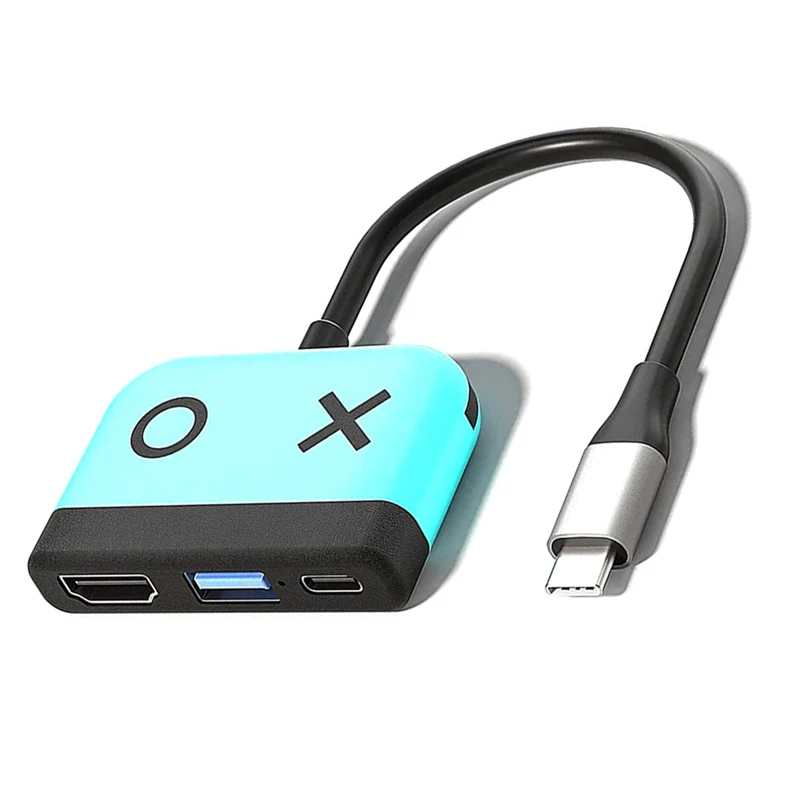 Type C to HDMI-Compatible Adapter 3 in 1 Hub Dock, 4K 60HZ USB C Hub Cable Adapter for Switch,Mac Book Pro
Type C to HDMI-Compatible Adapter 3 in 1 Hub Dock, 4K 60HZ USB C Hub Cable Adapter for Switch,Mac Book Pro