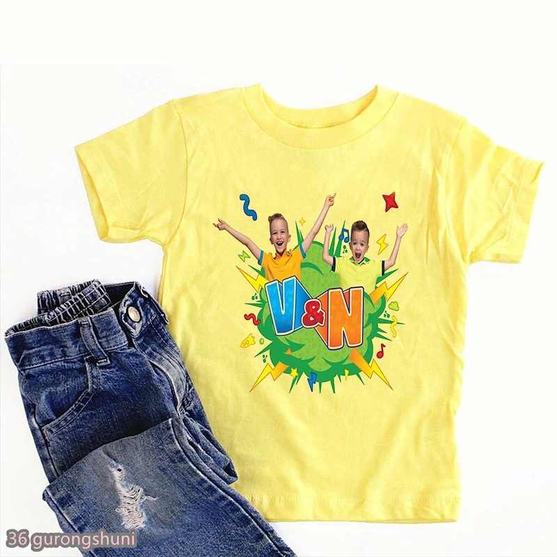 T-Shirt For Boys Anime Vlad And Niki Cartoon Print Boys Clothes Fashion Hip Hop Kids Tshirt For Kids Birthday Gift Clothing Tops
T-Shirt For Boys Anime Vlad And Niki Cartoon Print Boys Clothes Fashion Hip Hop Kids Tshirt For Kids Birthday Gift Clothing Tops