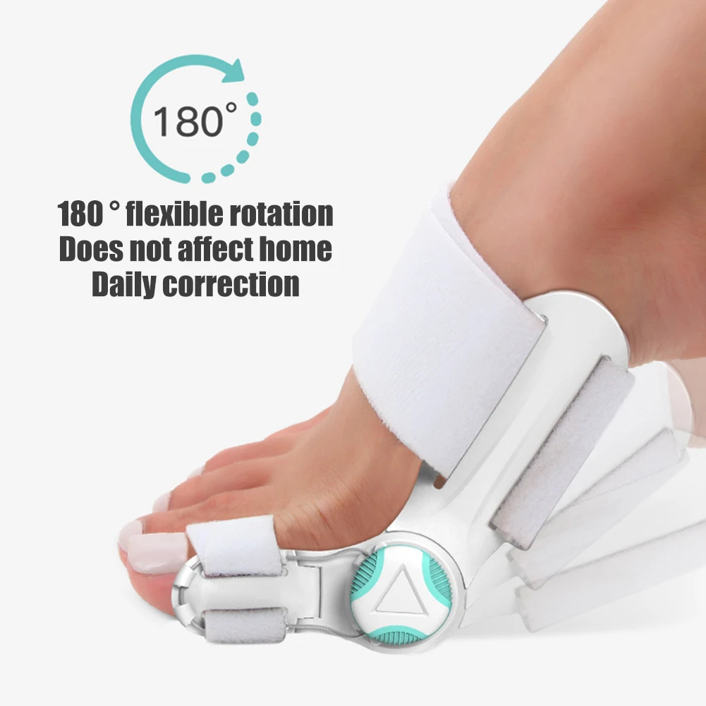 Bunion Splint Big Toe Straightener Corrector Adjustable Knob Hallux Valgus Correction Orthopedic Supplies Pedicure Foot Care
Bunion Splint Big Toe Straightener Corrector Adjustable Knob Hallux Valgus Correction Orthopedic Supplies Pedicure Foot Care