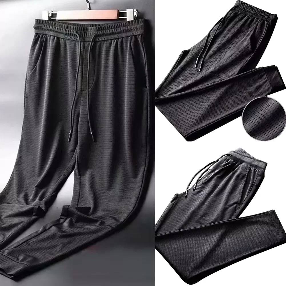 Men'S Summer Casual Pants Fitness Pants Sports Pants Quick-Drying Breathable Ice Silk Pants Straight Pants Thin Section Hot Sale
Men'S Summer Casual Pants Fitness Pants Sports Pants Quick-Drying Breathable Ice Silk Pants Straight Pants Thin Section Hot Sale
