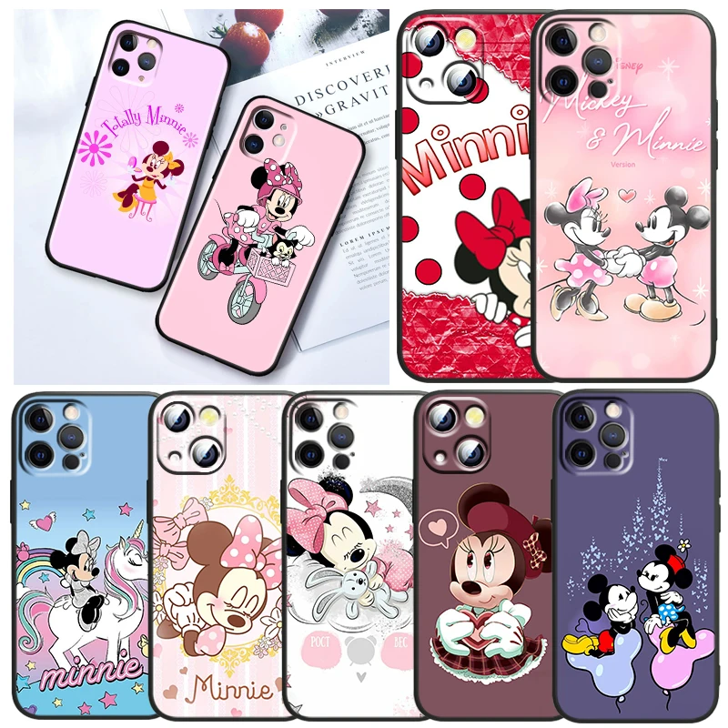 Disney LOve Minnie Mouse For Apple iPhone 13 12 Mini 11 XS Pro Max X XR 8 7 6 5 Plus SE 2020 Black Phone Case Soft Funda Capa
Disney LOve Minnie Mouse For Apple iPhone 13 12 Mini 11 XS Pro Max X XR 8 7 6 5 Plus SE 2020 Black Phone Case Soft Funda Capa