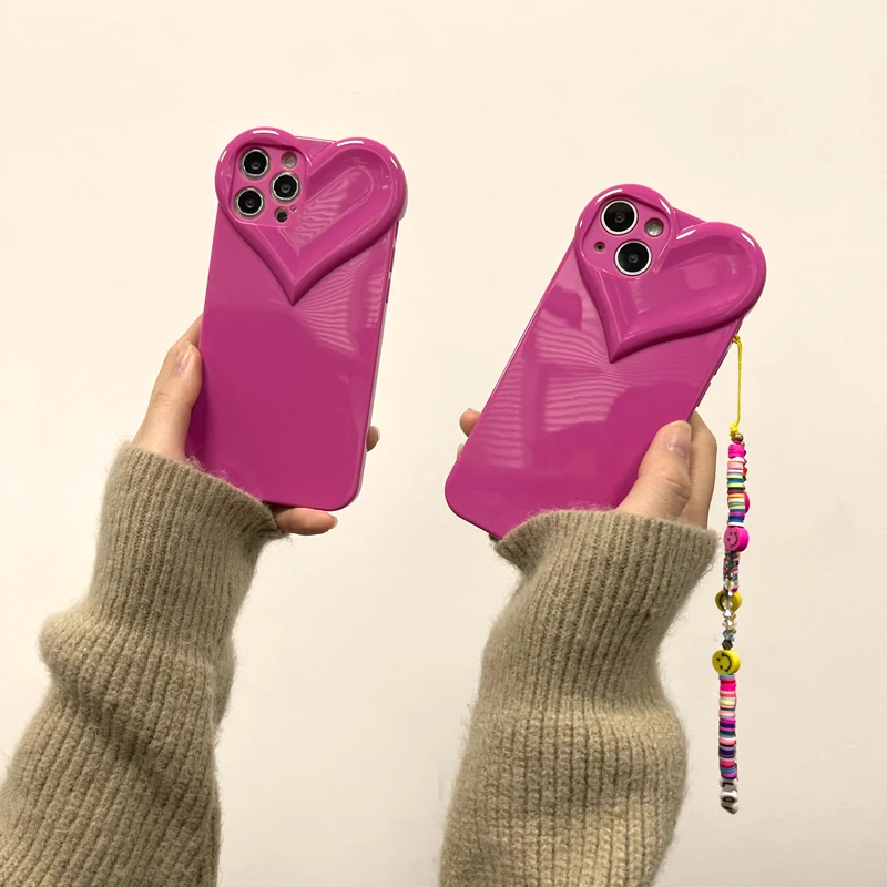 INS Cute Love Heart Smiley Round Beads Chain Phone Case For iPhone 13 11 12 Pro XS Max X XR 7 8 Plus SE 2020 Soft Back Cover
INS Cute Love Heart Smiley Round Beads Chain Phone Case For iPhone 13 11 12 Pro XS Max X XR 7 8 Plus SE 2020 Soft Back Cover