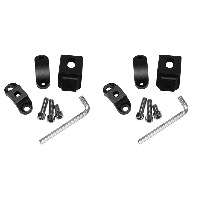 2 шт., универсальный кронштейн для установки на руль, 22 мм, 7/8 дюймов 
2 шт., универсальный кронштейн для установки на руль, 22 мм, 7/8 дюймов