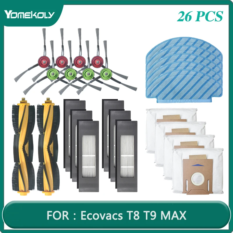 Комплект аксессуаров для замены Ecovacs Deebot OZMO 920/950 / T5 / T8 / T8 AIVI / N7 N8 Pro T9 / T9MAX / T9
Комплект аксессуаров для замены Ecovacs Deebot OZMO 920/950 / T5 / T8 / T8 AIVI / N7 N8 Pro T9 / T9MAX / T9
