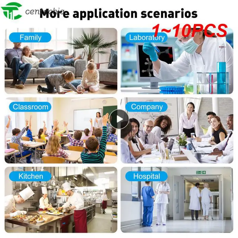 1~10PCS App Control Humidity Sensor Battery Powered Temperature Humidity Sensor Smart Life Tuya App Zigbee Temperature Sensor
1~10PCS App Control Humidity Sensor Battery Powered Temperature Humidity Sensor Smart Life Tuya App Zigbee Temperature Sensor