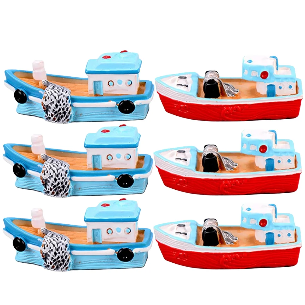 6 Pcs Decoraciones Para Salas Casa Fishing Boat Model Home Décor Miniature Ornament House Ornaments Desktop
6 Pcs Decoraciones Para Salas Casa Fishing Boat Model Home Décor Miniature Ornament House Ornaments Desktop