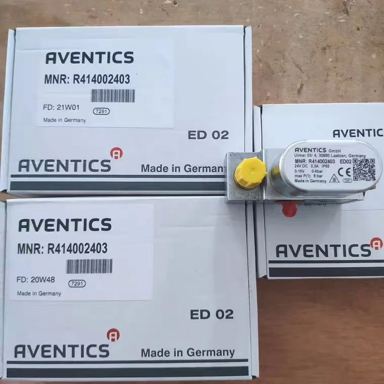 Новый Клапан rexroth R414002403, новый пневматический направленный клапан Aventics
Новый Клапан rexroth R414002403, новый пневматический направленный клапан Aventics