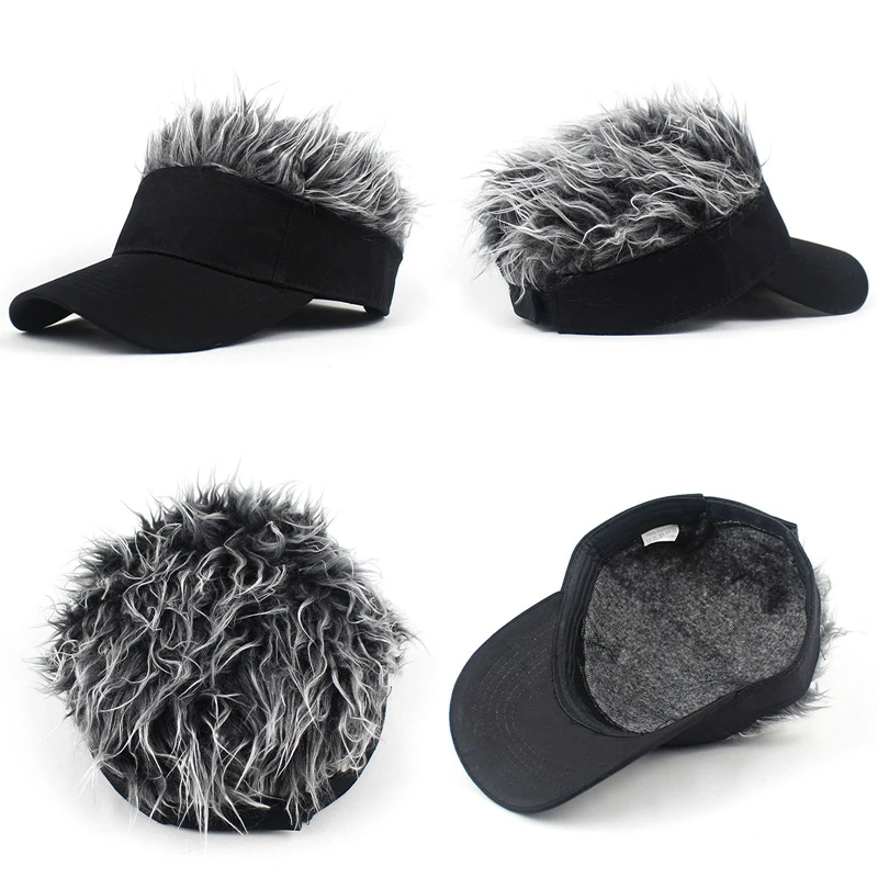 Men Women Casual Concise Sun Shade Adjustable Sun Visor Baseball Cap With Spiky Hairs Wig Baseball Hat With Spiked Wigs
Men Women Casual Concise Sun Shade Adjustable Sun Visor Baseball Cap With Spiky Hairs Wig Baseball Hat With Spiked Wigs