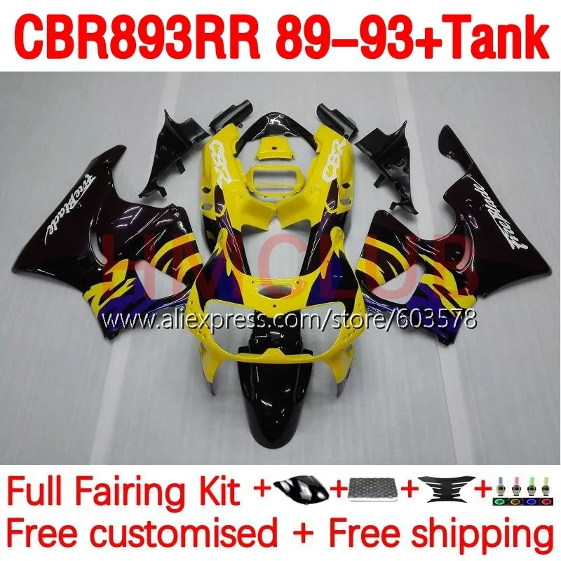 +Tank For HONDA CBR893RR CBR 893RR CBR900 893 CBR893 RR CC 89 90 91 92 93 1989 1990 1991 1992 1993 Fairing 199No.6 yellow stock
+Tank For HONDA CBR893RR CBR 893RR CBR900 893 CBR893 RR CC 89 90 91 92 93 1989 1990 1991 1992 1993 Fairing 199No.6 yellow stock