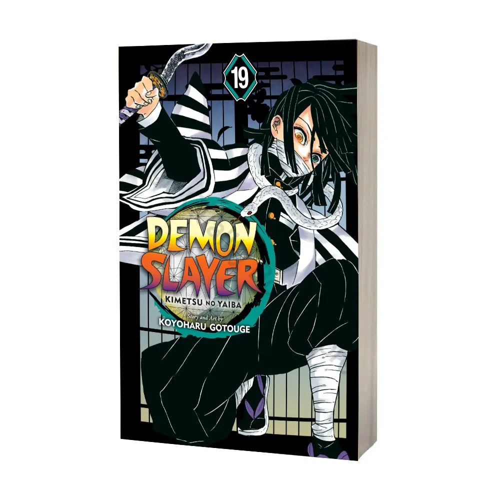 New Anime Demon Slayer Kimetsu No Vol.19 Yaiba Japan Fantasy Science Mystery Suspense English Version Manga Comic Book
New Anime Demon Slayer Kimetsu No Vol.19 Yaiba Japan Fantasy Science Mystery Suspense English Version Manga Comic Book