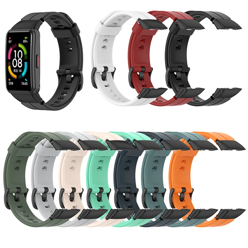 Сменный силиконовый смарт-браслет для Honor Band 6/Band 7/Huawei Band 6/6Pro
Сменный силиконовый смарт-браслет для Honor Band 6/Band 7/Huawei Band 6/6Pro