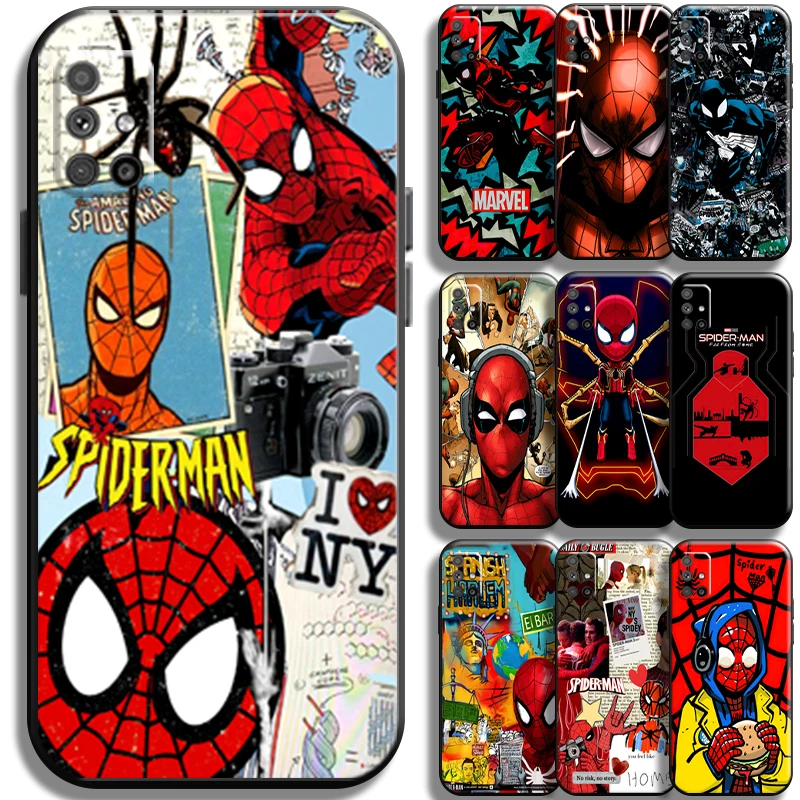 Marvel Spiderman Phone Case For Samsung Galaxy M51 Coque Shell Cases Shockproof Cover TPU Liquid Silicon Funda
Marvel Spiderman Phone Case For Samsung Galaxy M51 Coque Shell Cases Shockproof Cover TPU Liquid Silicon Funda