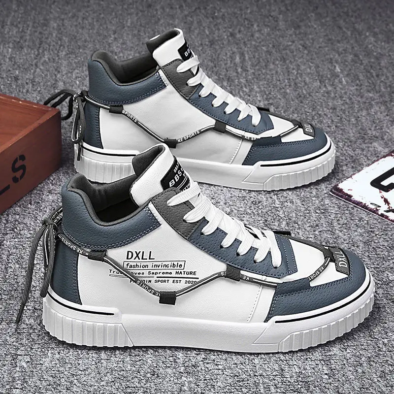 Новая Осенняя мужская обувь с высоким верхом, мужские кроссовки корейской версии, трендовая универсальная Молодежная Спортивная маленькая...
Новая Осенняя мужская обувь с высоким верхом, мужские кроссовки корейской версии, трендовая универсальная Молодежная Спортивная маленькая...