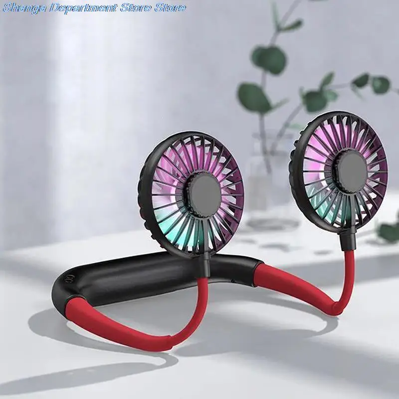 USB Portable Fan Cold Fan Hands Free Neck Fan Hanging Rechargeable Mini Sports Fan Adjustable Neck Dual Fan Home Office
USB Portable Fan Cold Fan Hands Free Neck Fan Hanging Rechargeable Mini Sports Fan Adjustable Neck Dual Fan Home Office