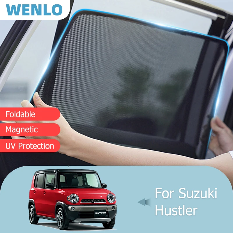 For Suzuki Hustler Front Windshield Car Sunshade Side Window Blind Sun Shade Magnetic Windscreen Visor Mesh Curtain Protection
For Suzuki Hustler Front Windshield Car Sunshade Side Window Blind Sun Shade Magnetic Windscreen Visor Mesh Curtain Protection