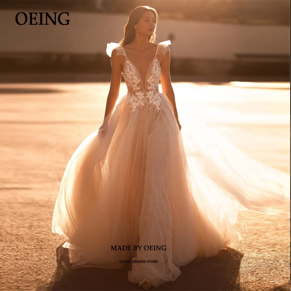 OEING Puff Sleeves V Neck Wedding Prom Gowns Charming Evening Dresses Vestidos Fiesta Classic Off The Shoulder Robe De Mariage
OEING Puff Sleeves V Neck Wedding Prom Gowns Charming Evening Dresses Vestidos Fiesta Classic Off The Shoulder Robe De Mariage