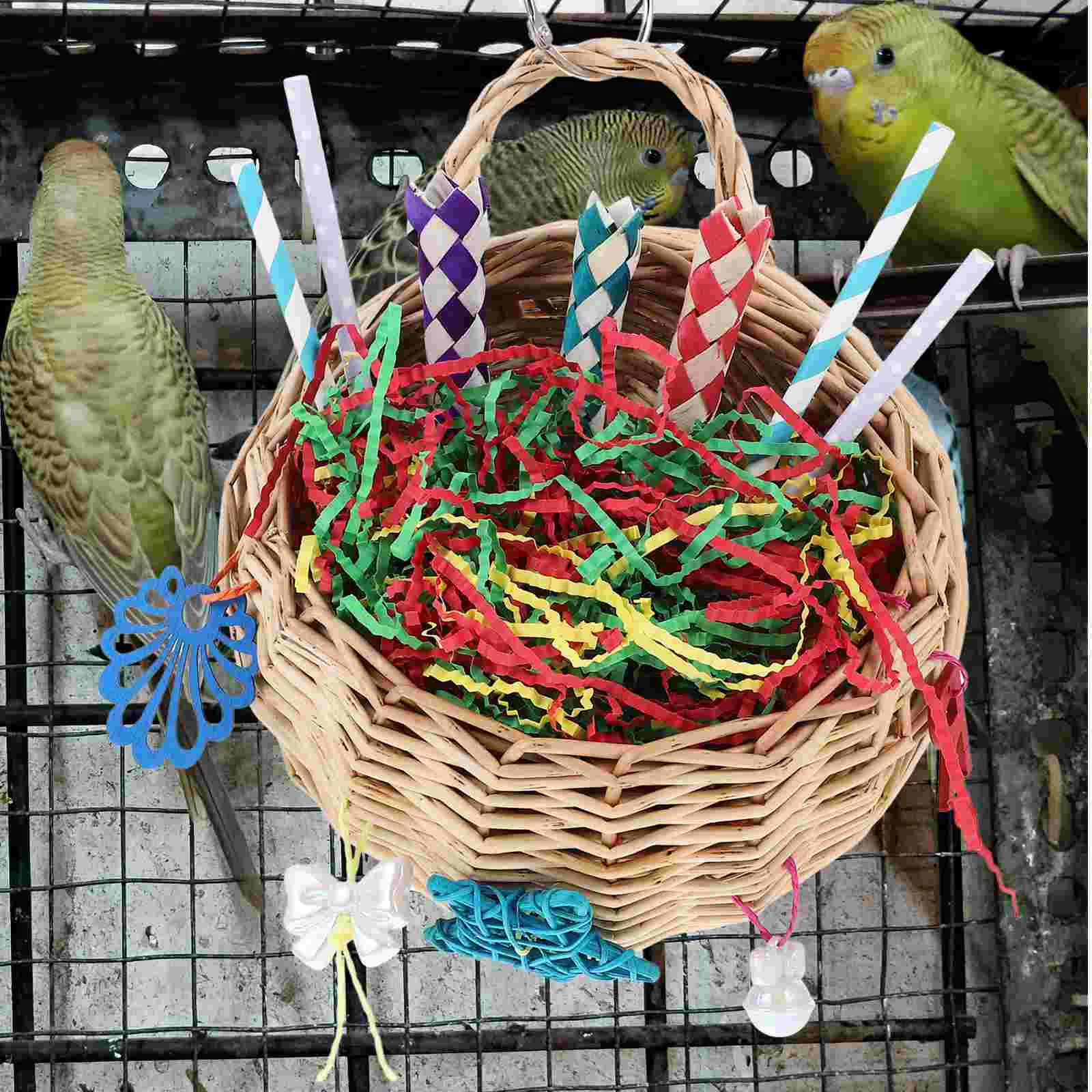 Wooden Toys Parakeet Balance Train Bird Parrots Chewing Hanging Pendant Cockatiel Shredding Swing
Wooden Toys Parakeet Balance Train Bird Parrots Chewing Hanging Pendant Cockatiel Shredding Swing