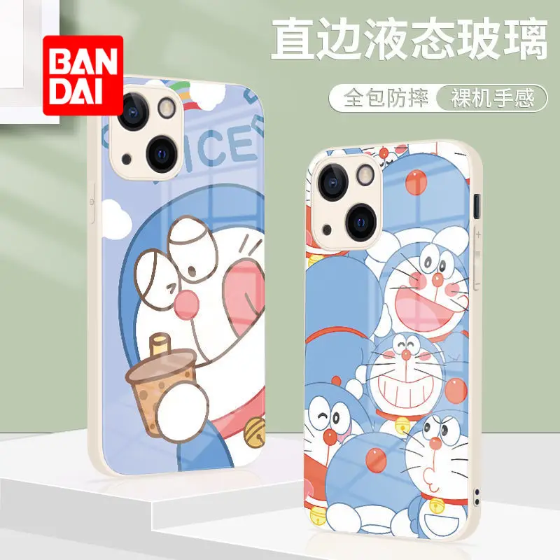 Bandai Cartoon Doraemon Glass Phone Case for iPhone 13 13Pro 12 12Pro 11 Pro X XS Max XR 7 8 Plus Kawaii Back Covers Fundas 
Bandai Cartoon Doraemon Glass Phone Case for iPhone 13 13Pro 12 12Pro 11 Pro X XS Max XR 7 8 Plus Kawaii Back Covers Fundas