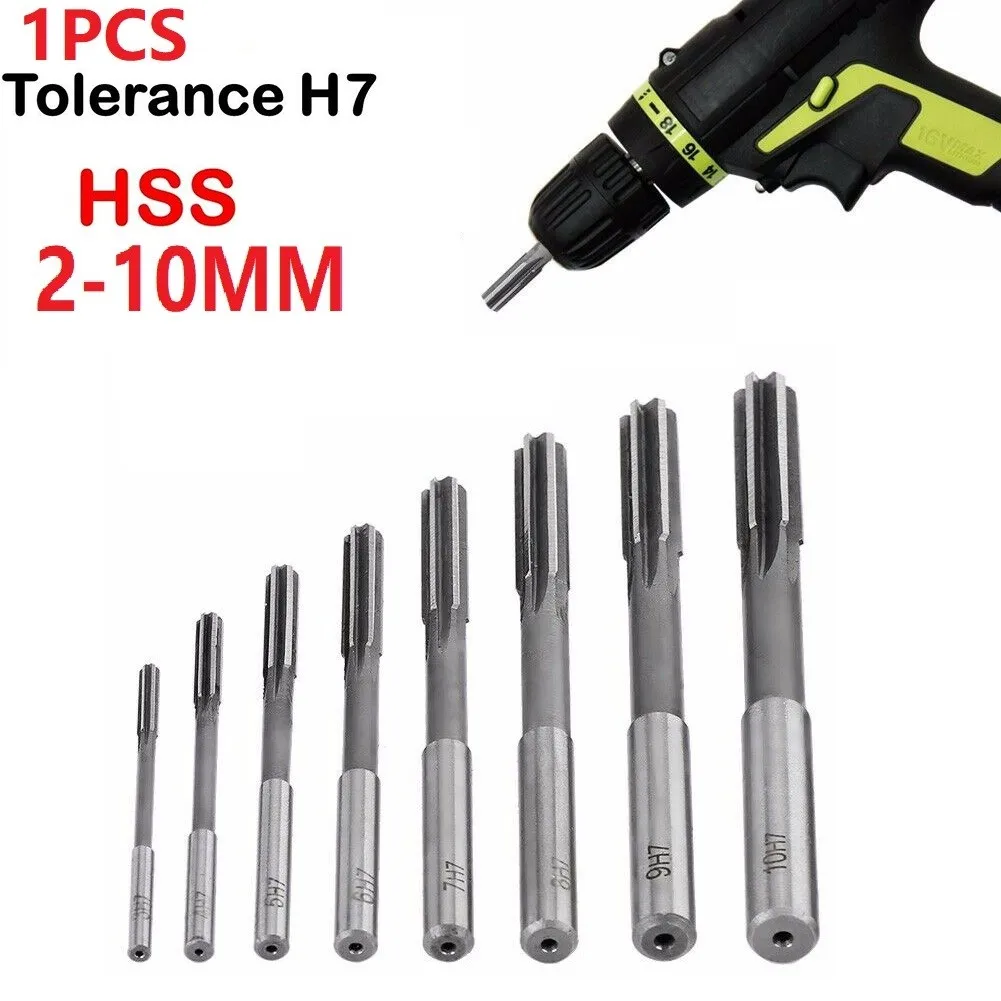 1PC 2-10mm Straight Shank Reamer HSS H7 Machine High Speed Steel Parallel Flute Milling Machine For Metal Plumbing Tool Set
1PC 2-10mm Straight Shank Reamer HSS H7 Machine High Speed Steel Parallel Flute Milling Machine For Metal Plumbing Tool Set