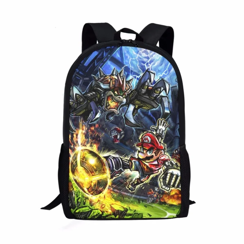 Mario- Football Style Print New Large Schoolbag Student School Backpack Waterproof Bagpack Capacity Primary Book Bags
Mario- Football Style Print New Large Schoolbag Student School Backpack Waterproof Bagpack Capacity Primary Book Bags