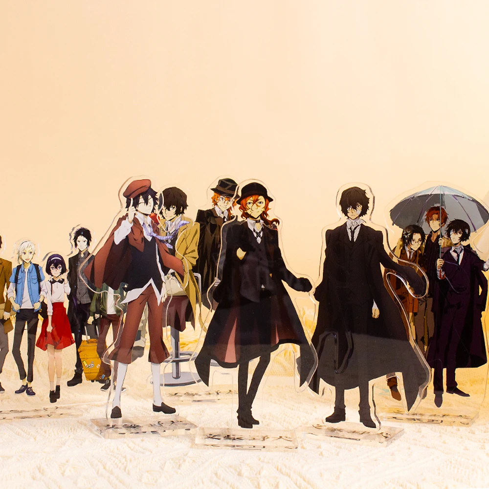 Bungo Stray Dogs Figure 16Cm Acrylic Stand Model Nakajima Atsushi Dazai Osamu Edogawa Rampo Exquisite Desktop Ornaments
Bungo Stray Dogs Figure 16Cm Acrylic Stand Model Nakajima Atsushi Dazai Osamu Edogawa Rampo Exquisite Desktop Ornaments