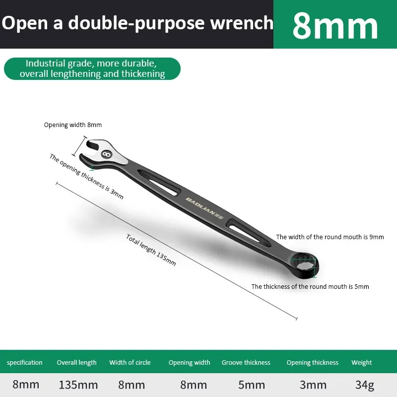 Храповый ключ 8-32 мм Torx
Храповый ключ 8-32 мм Torx