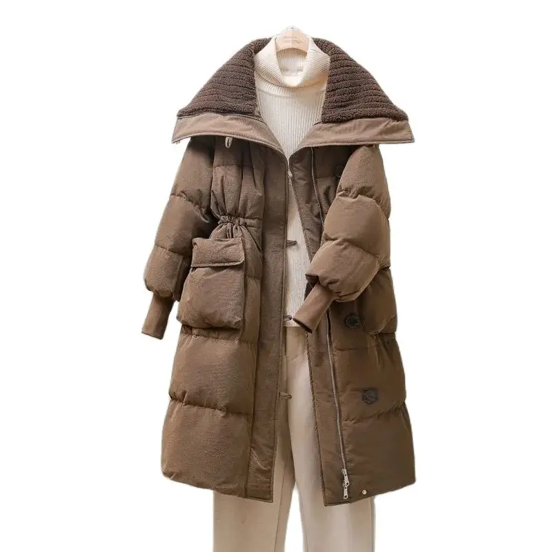 Winter Long Down Cotton Jacket Women's Clothing 2023 New Oversize Winter Coats Casual thicken Warm Parkas Female Overcoats AC916
Winter Long Down Cotton Jacket Women's Clothing 2023 New Oversize Winter Coats Casual thicken Warm Parkas Female Overcoats AC916