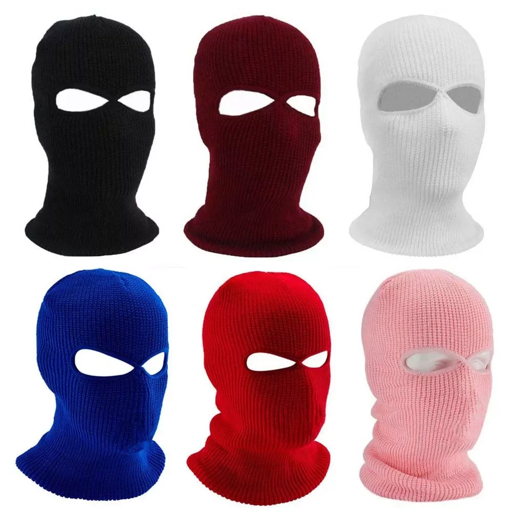 2 Hole Women Men Masked Hat Winter Knit Wool Cap Balaclava Hood Warm Soft Fashion Motorcycle Helmet Army Tactical Ski Hat 2022
2 Hole Women Men Masked Hat Winter Knit Wool Cap Balaclava Hood Warm Soft Fashion Motorcycle Helmet Army Tactical Ski Hat 2022