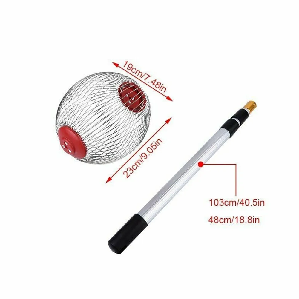 1pc Fruit Picker Harvester Roller Ball Collector Rolling Mesh Storage For Picking Up Hestnut Pecan Acorn Walnut Garden Hand Tool
1pc Fruit Picker Harvester Roller Ball Collector Rolling Mesh Storage For Picking Up Hestnut Pecan Acorn Walnut Garden Hand Tool