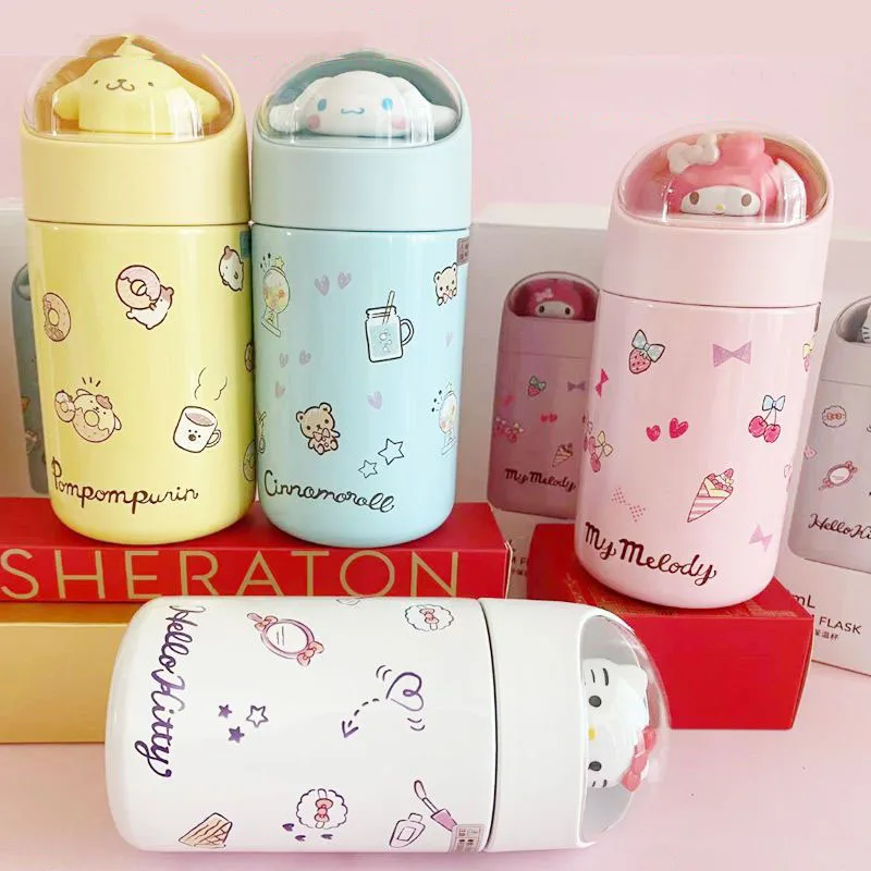Hello Kitty Kawaii Sanrios Series Anime Cartoon Cute Doll 304 Stainless Steel Portable Thermos Cup Girl Heart Student Water Cup
Hello Kitty Kawaii Sanrios Series Anime Cartoon Cute Doll 304 Stainless Steel Portable Thermos Cup Girl Heart Student Water Cup