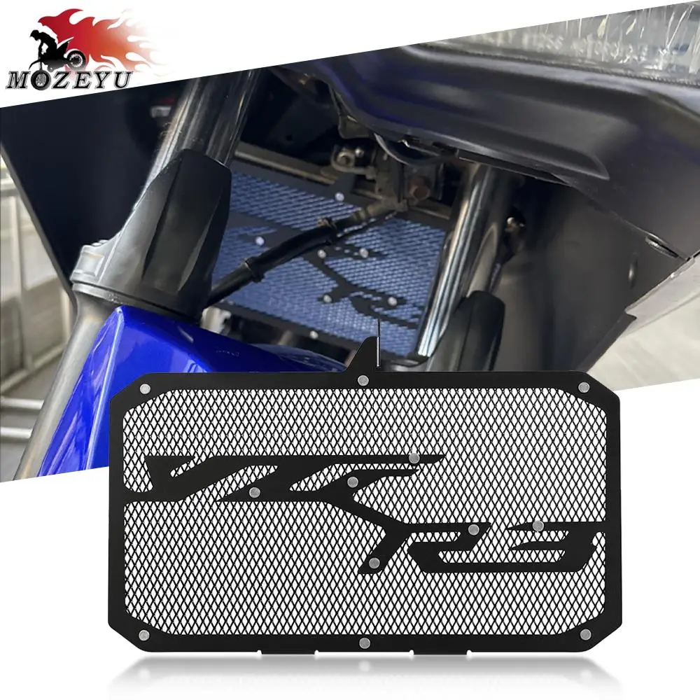 

Защита радиатора для Yamaha YZF R3 YZFR3 YZF-R3 2015 2016 2017 2018 2019-2023 Защита радиатора Мотоцикла защитная крышка радиатора