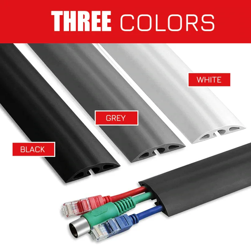 1M Self Adhesive Floor Cable Cover Floor Wiring Duct Household Anti-slip Anti-skid Seam Wire Management Case
1M Self Adhesive Floor Cable Cover Floor Wiring Duct Household Anti-slip Anti-skid Seam Wire Management Case