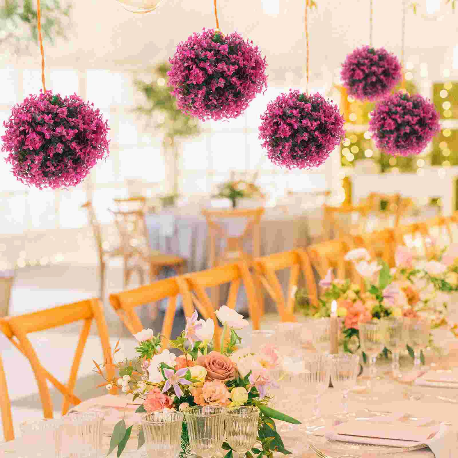 Plastic Topiary Balls Artificial Grass Ceiling Decor Simulated Green Pendant Faux Outdoor
Plastic Topiary Balls Artificial Grass Ceiling Decor Simulated Green Pendant Faux Outdoor