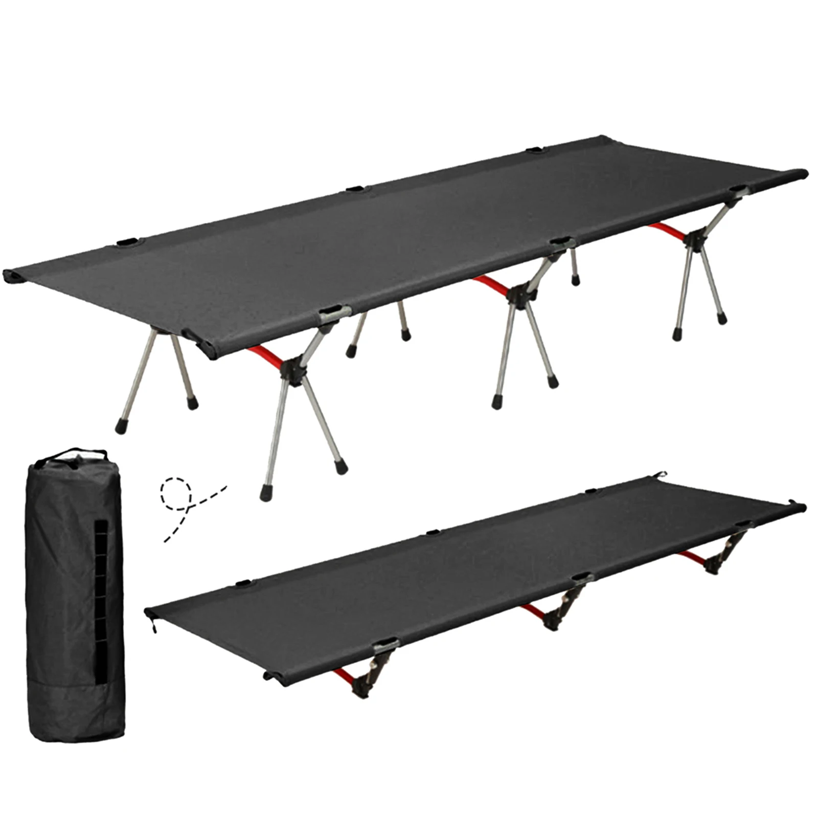 1pc Folding Camping Bed 2 Height Lightweight Beds Cot Cloth With Leg Pole Support Bracket Extenders Backpacking Bed Outdoor Tool
1pc Folding Camping Bed 2 Height Lightweight Beds Cot Cloth With Leg Pole Support Bracket Extenders Backpacking Bed Outdoor Tool