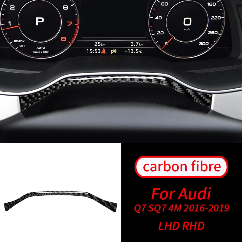 For Audi Q7 SQ7 4M 2016-2019 Real Carbon Fiber Dashboard Frame Trim Car Interior Accessories Car Interior Supplies
For Audi Q7 SQ7 4M 2016-2019 Real Carbon Fiber Dashboard Frame Trim Car Interior Accessories Car Interior Supplies