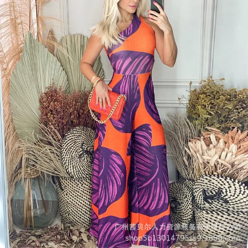 Women Floral Hollow Out Jumpsuit Spring Summer High Waist Loose Wide Leg Pants Overall Jumpsuits Sleeveless
Women Floral Hollow Out Jumpsuit Spring Summer High Waist Loose Wide Leg Pants Overall Jumpsuits Sleeveless