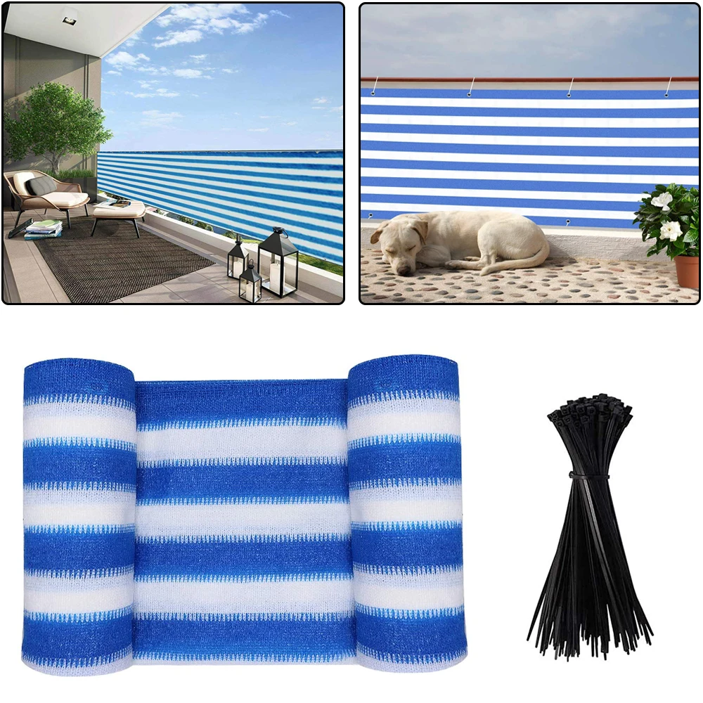 3FTX10FT Balcony Screen Privacy Fence Cover UV Protection Weather-Resistant Heavy Duty Fencing Screen Cover for Deck Patio
3FTX10FT Balcony Screen Privacy Fence Cover UV Protection Weather-Resistant Heavy Duty Fencing Screen Cover for Deck Patio