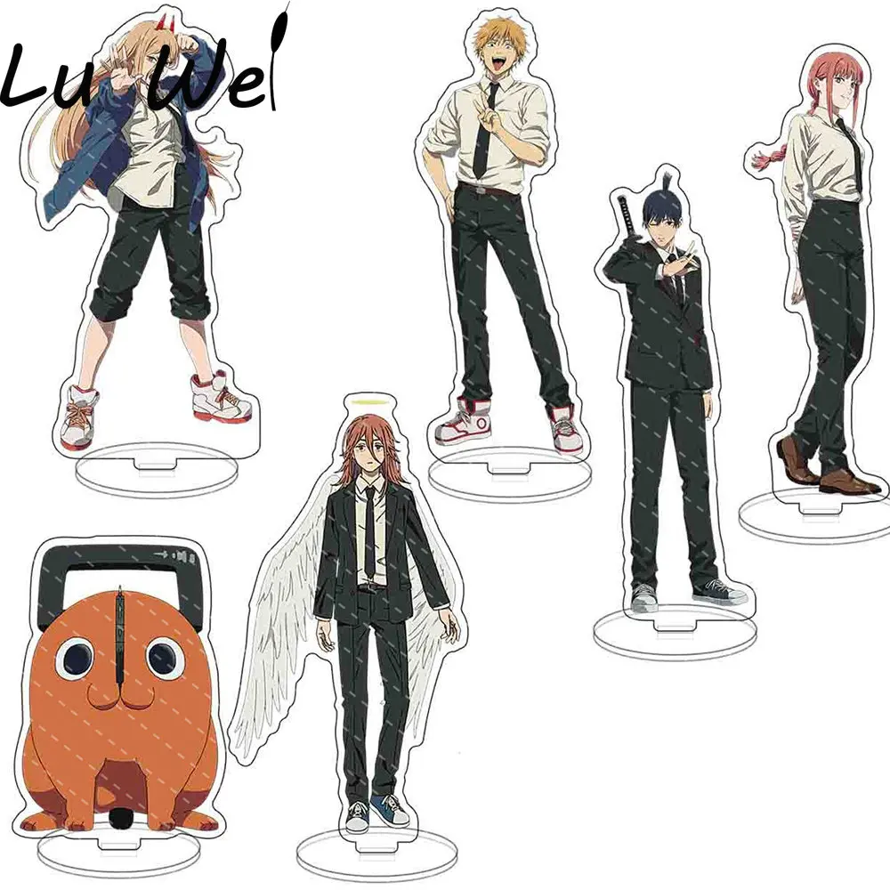 Anime Figure chainsaw man Denji Makima Pochita Power Model Cute Acrylic Stand Model Plate Desk Decor Standing for Friends Gifts
Anime Figure chainsaw man Denji Makima Pochita Power Model Cute Acrylic Stand Model Plate Desk Decor Standing for Friends Gifts
