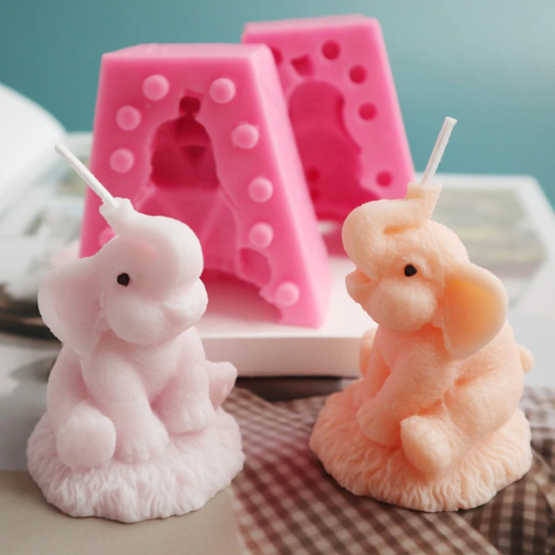Lucky Elephant Silicone Candle Molds DIY Animal Candle Making Supplies Handmade Soap Resin Plaster Clay Mould Gifts Home Decor 
Lucky Elephant Silicone Candle Molds DIY Animal Candle Making Supplies Handmade Soap Resin Plaster Clay Mould Gifts Home Decor