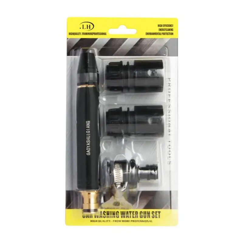 Spray Nozzle Water Gun Sets Adjustable High Pressure Sprinkler Connector Sprinkler Car Wash Lawn Garden Sprinkler
Spray Nozzle Water Gun Sets Adjustable High Pressure Sprinkler Connector Sprinkler Car Wash Lawn Garden Sprinkler