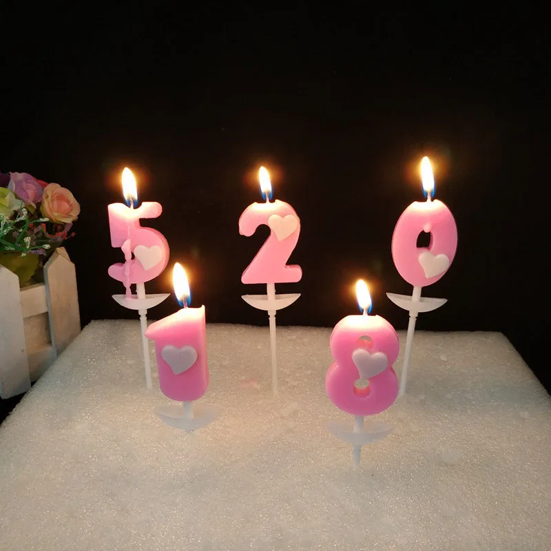 1Pcs Pink Happy Birthday Number Cake Candles 0 1 2 3 4 5 6 7 8 9 Cake Topper Kids Girls Boys Bar Baby Party Supplies Decoration
1Pcs Pink Happy Birthday Number Cake Candles 0 1 2 3 4 5 6 7 8 9 Cake Topper Kids Girls Boys Bar Baby Party Supplies Decoration