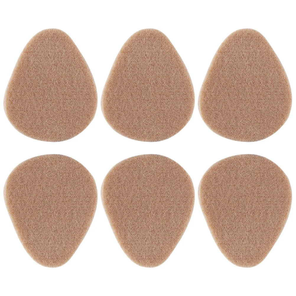

3 Pairs Felt Ball Foot Pads Metatarsal Forefoot Support Cashmere Wool Shoe Tongue Women's