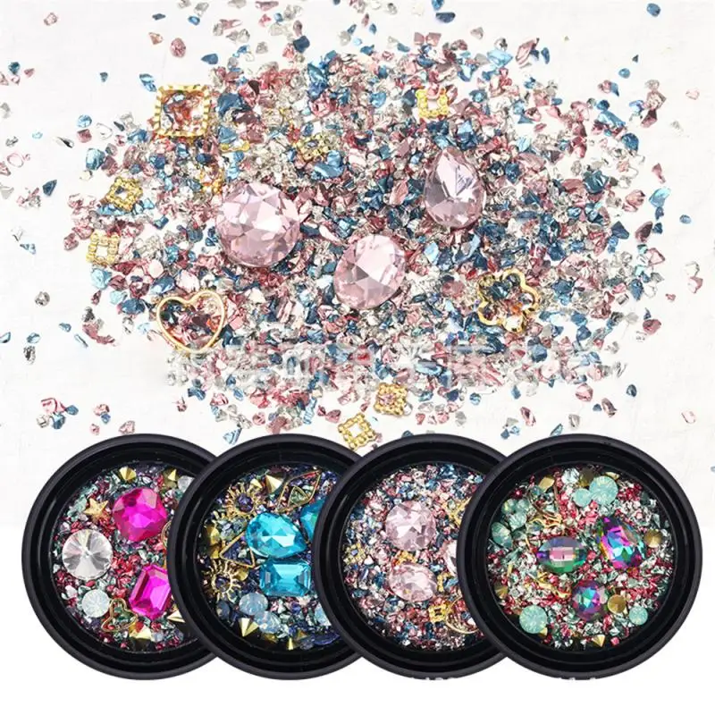 3D Nail Art Decorations Heart Shaped Rhinestone Shell Metal Nail Mixed Crystal Nail Art Tools Accessories Nail Design Tools
3D Nail Art Decorations Heart Shaped Rhinestone Shell Metal Nail Mixed Crystal Nail Art Tools Accessories Nail Design Tools