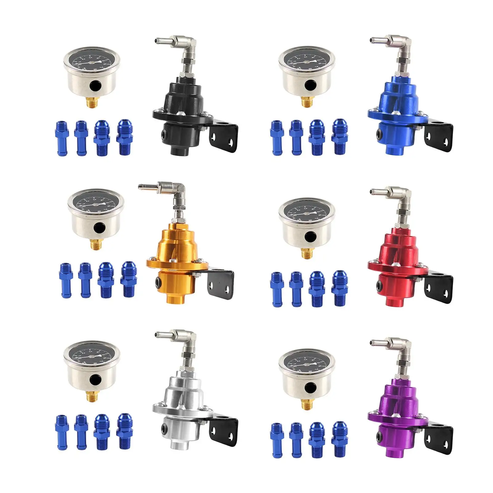 Adjustable Fuel Pressure Regulator with Gauge High Performance Replace Parts Vehicle Accessories
Adjustable Fuel Pressure Regulator with Gauge High Performance Replace Parts Vehicle Accessories